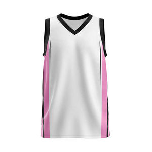 Nouvelle conception d'uniforme de basket-ball, vente chaude, uniforme de basket-ball de bonne qualité, pas cher, ensemble d'uniformes de basket-ball personnalisés, logo respirant, uniformes de basket-ball pour hommes - Product Image 3