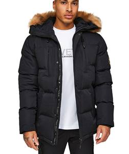 Respirant personnalisé matériel Logo hommes haute qualité doudoune hommes doudoune veste en duvet en couleur noire OEM Serviced Design - Product Image 6