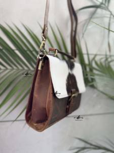 Bolso bandolera de cuero de piel de vaca con patrón occidental, recién llegado, bolso de mano con pelo oculto, gran oferta bohemio, Bolso multiusos para mujer - Product Image 2