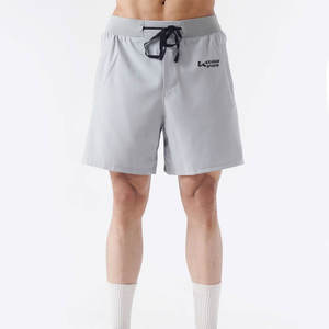 กางเกงขาสั้นออกกำลังกายสำหรับผู้ชายกางเกงขาสั้นแบบผูกเชือกลายพื้นพื้นแบบสปอร์ตออกแบบได้ตามต้องการเป็นมิตรกับสิ่งแวดล้อม - Product Image 1