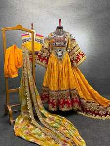 ชุดเดรสกุชิอัฟกันทำมือขายส่ง คุณภาพดีเยี่ยม ผ้าฝ้ายอัฟกันกุชิ พร้อมงานปัก - Product Image 3