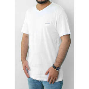 Givova, Camiseta deportiva con cuello en V para hombre, 240 gramos, transpirable, estampado 3D, patrón sólido, bordado, Technics, blanco, cualquier temporada - Product Image 2