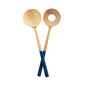 La mejor opción, utensilios de servidor de ensalada larga de madera de alta calidad, artículos de cocina para el hogar, venta al por mayor de Vietnam - Product Image 1