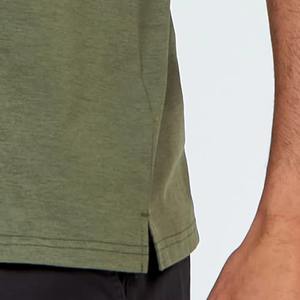 Polo de color sólido para hombre, ropa informal transpirable de alta calidad, estilo de calle personalizable con tela de lona de patrón sólido - Product Image 4