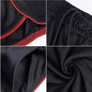 Short de sport pour homme en polyester 100% de qualité supérieure avec logo personnalisé, motif uni et teint, style décontracté, fonction anti-rides - Product Image 6