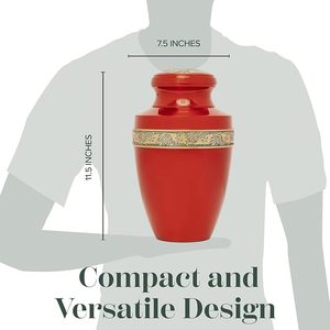 Handmade <b>Large</b> Adult Size Mosaic Aluminium Glass Cremation <b>Urn</b> Individual Tiles Hand Applied Unique Funerals Funeral Supplies - Product Image 3