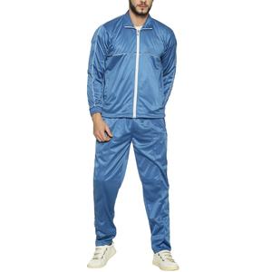 Trajes personalizados de alta calidad para hombre, conjuntos ajustados de chándales de poliéster para correr y gimnasio para hombre - Product Image 1