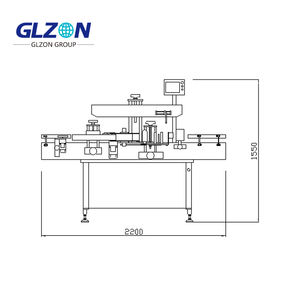 Machine d'étiquetage entièrement automatique à double position |   Applicateur de précision à grande vitesse pour l'avant et l'arrière, étiquetage enveloppant - Product Image 3