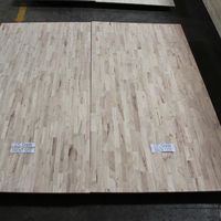 Panel de Madera de Caucho con Núcleo de Ratán Natural, Origen Indonesia, para Tableros de Mesa y Paneles de Gabinetes, Embalaje en Caja de Madera, Excelente Suministro y Calidad