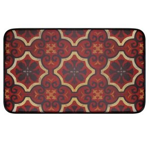 Tappeti da Cucina Boho Marrakesh Personalizzati Stile Marocchino Imbottiti Antiscivolo in Gomma per Corridoio Tappeti Durevoli in Poliestere - Product Image 1