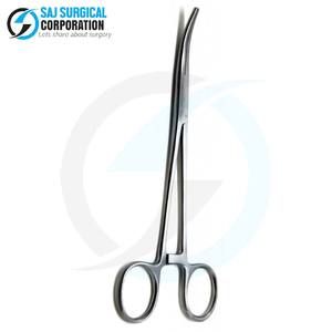 Pinzas profesionales para arteria Dandy, abrazadera quirúrgica de acero inoxidable con puntas curvas para neurocirugía y microcirugía - Product Image 2