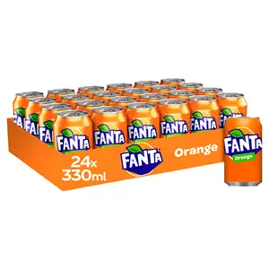 Toptan distribütör ihracat Fanta 300ml x 24 kutular/Fanta satın almak nerede meşrubat dolum makinesi vaka/Fanta tatlar