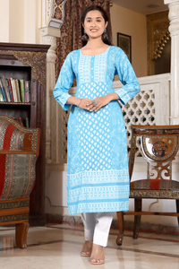 Collections de robes en coton à fleurs de style indien et pakistanais pour femmes, prix de gros, tenues de mariage, salwar kameez, kurtis - Product Image 4