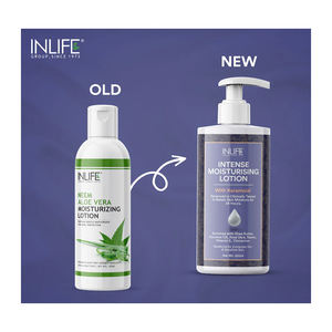 INLIFE Neem Aloe Vera Loción Hidratante, Sin Parabenos-200 ml Pack Todo Tipo de Piel Neem y Aloe Vera 200 ml - Product Image 2