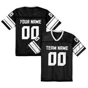 เสื้ออเมริกันฟุตบอลเสื้อฟุตบอลพิมพ์ลายส่วนบุคคลสีชมพูพร้อมชื่อทีมของขวัญแฟนๆสำหรับผู้ชายผู้หญิงเยาวชน - Product Image 3