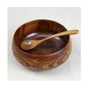 Bol de service décoratif en bois pour dessus de table et accessoires de cuisine Bol à fruits au prix de gros - Product Image 2