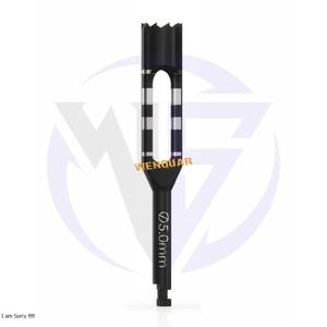 Nuevo Fresa Manual para Implantes Dentales de 4.0mm, Acero Inoxidable Negro con Marcas de Profundidad, Herramientas Quirúrgicas Wenquar - Product Image 4