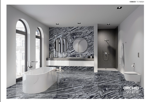 กระเบื้องเซรามิกพอร์ซเลนมันวาวขนาด600*1200มม. สำหรับผนังภายในวิลล่าและพื้นในห้องนั่งเล่น - Product Image 2