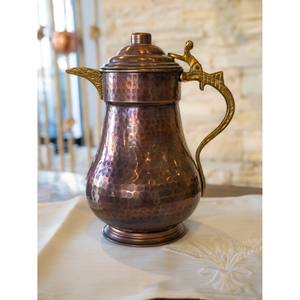 En vente pichet en cuivre martelé fait à la main 2 litres, pichet en cuivre vintage, pot en cuivre unique, décor de cuisine en cuivre - Product Image 5