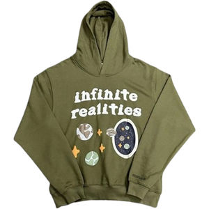 ชุดวอร์มฤดูหนาวแบบกำหนดเอง ผ้าหนา 280gsm ผ้าฝ้าย สำหรับชุดวอร์ม 100% ผ้าฝ้าย กางเกงวอร์ม ชุดฮู้ดดี้แบบกลับด้านได้ - Product Image 2