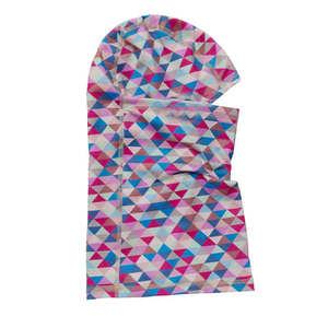 Cagoule de ski intégrale de créateur avec couvercle à un trou pour hommes et femmes Image élégante résistant au soleil et aux coups de soleil Polyester/coton - Product Image 6