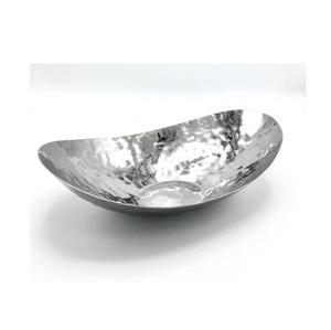 Cuenco decorativo de alta calidad de acero inoxidable de Metal, cuenco para servir frutas secas hecho a mano para restaurante y cocina - Product Image 1