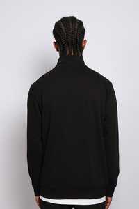 Sudadera de felpa francesa cortada y cosida a medida 380-400gsm con una sudadera con capucha con diseño de hombro caído y una sudadera con cremallera de metal 1/4 - Product Image 6