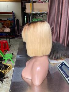 12A grado 8 pulgadas hueso recto hacer Color Ombre Rubio 100% cabello humano vietnamita con el precio al por mayor más barato - Product Image 2