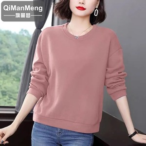 Baleine et requin imprime sweat femmes hiver polaire sweat à capuche chaud col rond pull ample basiques sport femme vêtements - Product Image 5