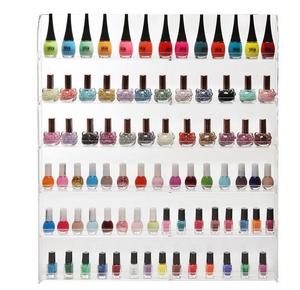 Exhibidor Vertical de Esmalte de Uñas Acrílico ACM, Organizador Resistente para Mostrador de Salón - Product Image 1