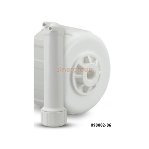 Boîtier de membrane RO de 2,5 pouces 1812, 2012 - 50, 75, 100, 150, 180 GPD avec double joint torique, boîtier haute pression, ports de 1/8 pouce - Product Image 3