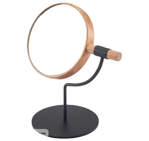 Espejo con marco de Metal de mano diseñado para espejo elegante espejo de maquillaje con marco dorado contemporáneo para el hogar, la Oficina, la vajilla del Hotel - Product Image 2