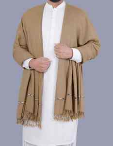 Men Soft Winter Wool <b>Shawl</b> Warm Traditional Solid Color Breathable Elegant <b>Wrap</b> - Product Image 4