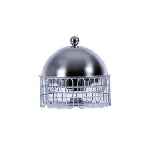 Plato de frotamiento de nuevo estilo de moda con Soporte de alambre Elección de alta calidad y superventas para catering de lujo y comedor de eventos - Product Image 1