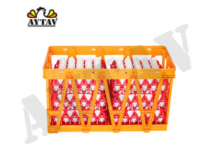 Panier de transport d'œufs en PE AYTAV pour l'élevage avicole, collection, stockage, durable, empilable, manutention et livraison - Product Image 3