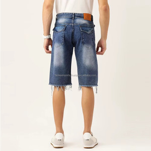 Online Selling Amazing Quality Newest Style <b>Men</b> <b>Jeans</b> Shorts Pakistan Manufacturer Regular Fit Cheap Price <b>Men</b> Denim Shorts - Product Image 5