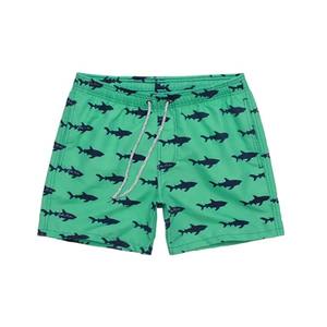 Wholesale Eco-Friendly Polyester Men's High Street Beach Shorts Custom <b>Letter</b> Printing Quick Dry Anti-wrinkle OEM Service - Product Image 1