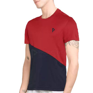 Camiseta de Hombre Transpirable de Talla Personalizada, Cómoda, de Punto, de Algodón y Poliéster, Manga Corta, para Toda Temporada, Alta Calidad, en Stock - Product Image 2