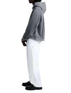 Hoodie For <b>Men</b> Oversize <b>Men's</b> <b>Thick</b> Hoodies Plus Size Sweatshirts French Terry <b>Fleece</b> Pullover Custom Logo Blank Heavyweight - Product Image 4