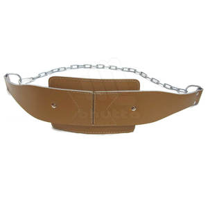 เข็มขัดยกน้ำหนักหนังวัวแท้คุณภาพสูงสำหรับการฝึกเพาะกาย พร้อมสายรัดหลังสำหรับดึงข้อและออกกำลังกาย - Product Image 5