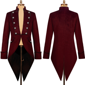 เครื่องแต่งกายยุคกลางของผู้ชายชุดทักซิโด้ย้อนยุคสตีมพังก์วินเทจ - Product Image 4