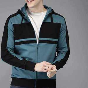 Sweats à capuche zippés de meilleure qualité pour la fabrication de vêtements pour hommes Sweats à capuche personnalisés streetwear surdimensionnés en coton respirant - Product Image 3