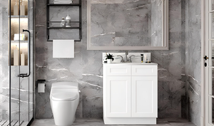 Durability and Moisture Resistance Modern Designs Bathroom <b>Cabinets</b> Easy Maintenance by Manufacturer - Product Image 5