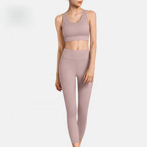 Logo personnalisé grande taille pour ensemble de yoga de couleur différente pour les femmes nouvelle dernière conception ensemble de yoga pour les femmes pour la vente en gros - Product Image 2