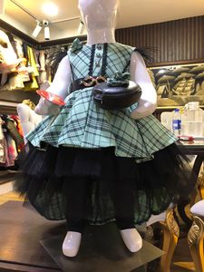 Hermosos vestidos de algodón con borde para niñas, nuevo diseño, vestidos de fiesta de satén, patrón Floral, decoración de flores para niños - Product Image 2