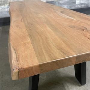 Bois de chêne de haute qualité Bois d'acacia Plancher de bois massif de qualité chêne texture en bois massif 200*1000mm - Product Image 3