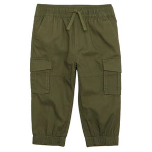 Customizable Kids Cargo Pants Clothing Cotton Baby Jogger Pants Wholesale for Children on Sale Price Cargo Jogger Pants for Kids - Product Image 1