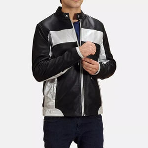 Chaquetas de Cuero al por Mayor, Chaqueta de Cuero Bomber de Invierno Personalizada para Hombre, Chaqueta de Cuero de Alta Calidad Resistente al Viento - Product Image 1