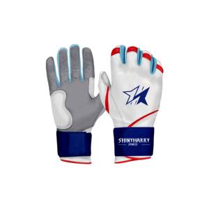 Gants de frappeur de baseball en cuir professionnels personnalisés en gros avec support de poignet couleurs et tailles personnalisables pour un usage adulte - Product Image 2