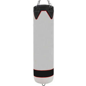 Sac de boxe personnalisé en PVC robuste avec remplissage de sable pour l'entraînement MMA en salle de sport Taille et couleur personnalisables Service OEM - Product Image 1